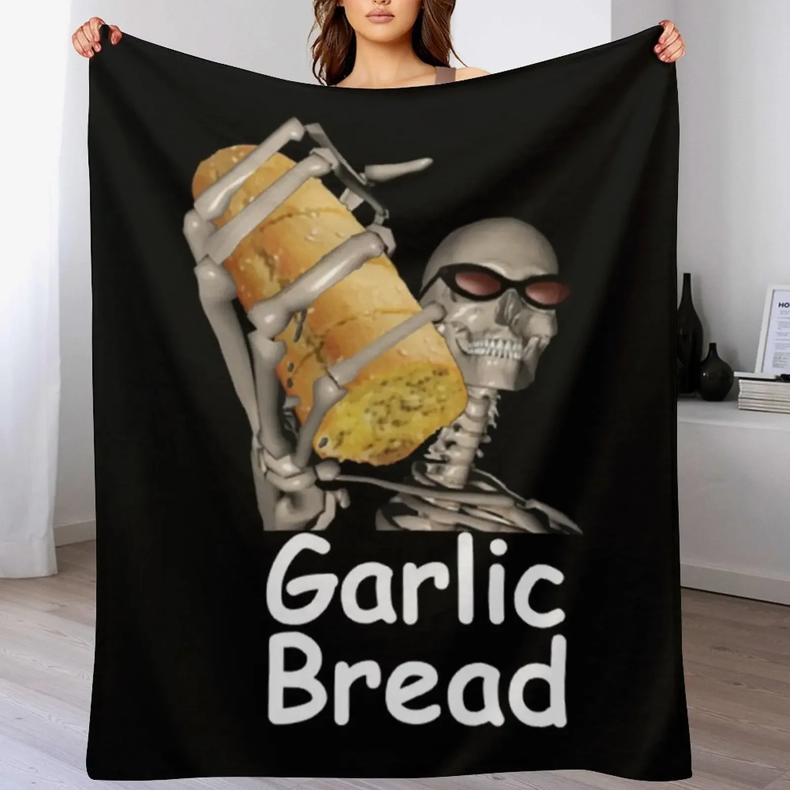 Garlic Bread T-Shirtmr skeleton T-Shirt_ Throw Blanket No Pilling Soft Warm Blanket for Bed
Garlic Bread T-Shirtmr skeleton T-Shirt_ Throw Blanket No Pilling Soft Warm Blanket for Bed