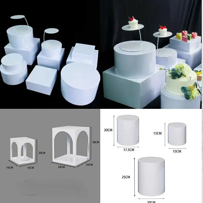 Column Buffet Stand Candy Bar Table Cake Riser Cake Stand Cupcake Tower Rack for Birthday Baptism Wedding Table Decoration 6PCS
Column Buffet Stand Candy Bar Table Cake Riser Cake Stand Cupcake Tower Rack for Birthday Baptism Wedding Table Decoration 6PCS