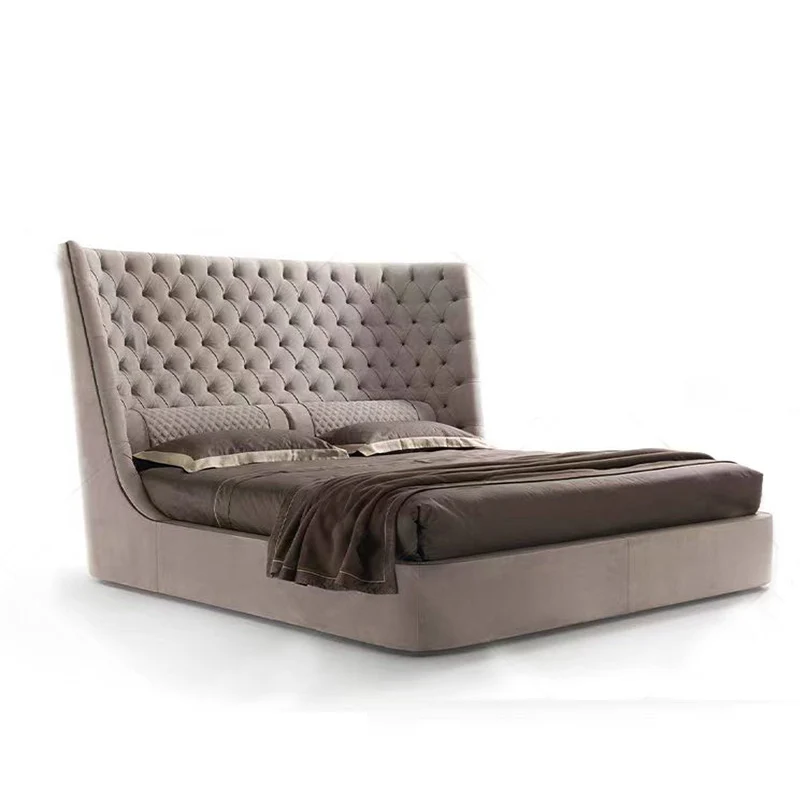 Luxury Modern Double Beds Velvet Tufted Upholstery king Size Bedroom Sets Chesterfield Headboard Modern Bed Design
Luxury Modern Double Beds Velvet Tufted Upholstery king Size Bedroom Sets Chesterfield Headboard Modern Bed Design