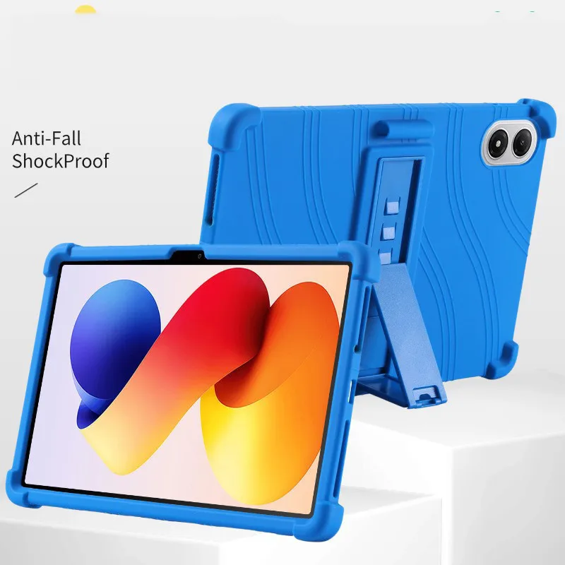 Противоударный чехол для Xiaomi Redmi Pad 2 Pro 12,1 дюйма, 2025 г., мягкий силиконовый чехол с регулируемой подставкой для планшета
Противоударный чехол для Xiaomi Redmi Pad 2 Pro 12,1 дюйма, 2025 г., мягкий силиконовый чехол с регулируемой подставкой для планшета