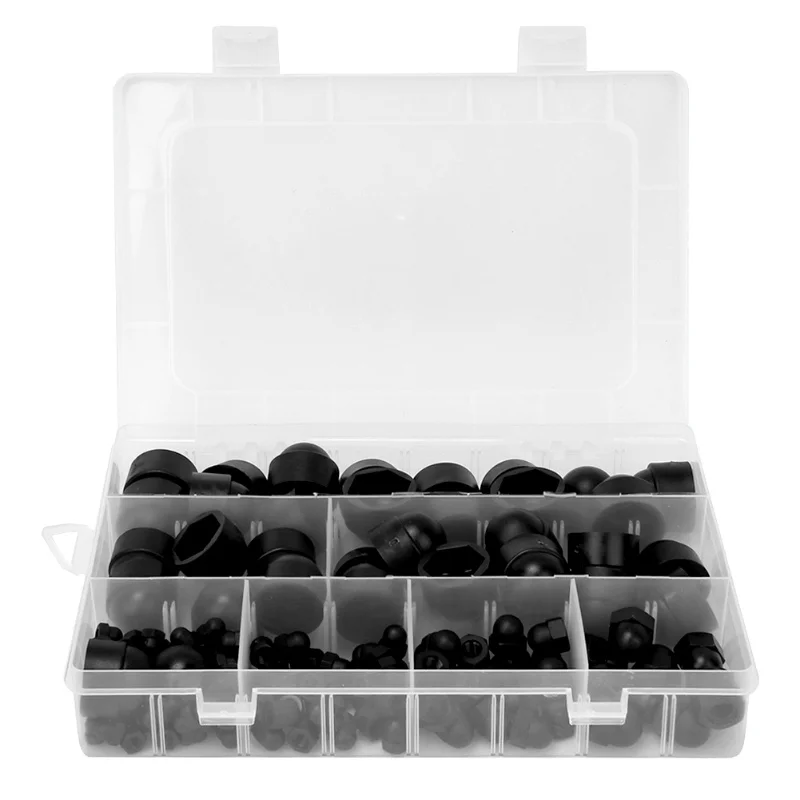 145pcs Nylon Plastic Hex Nut Cover Bolts Protection Cap M4 M5 M6 M8 M10 M12 Hardware Fasteners
145pcs Nylon Plastic Hex Nut Cover Bolts Protection Cap M4 M5 M6 M8 M10 M12 Hardware Fasteners