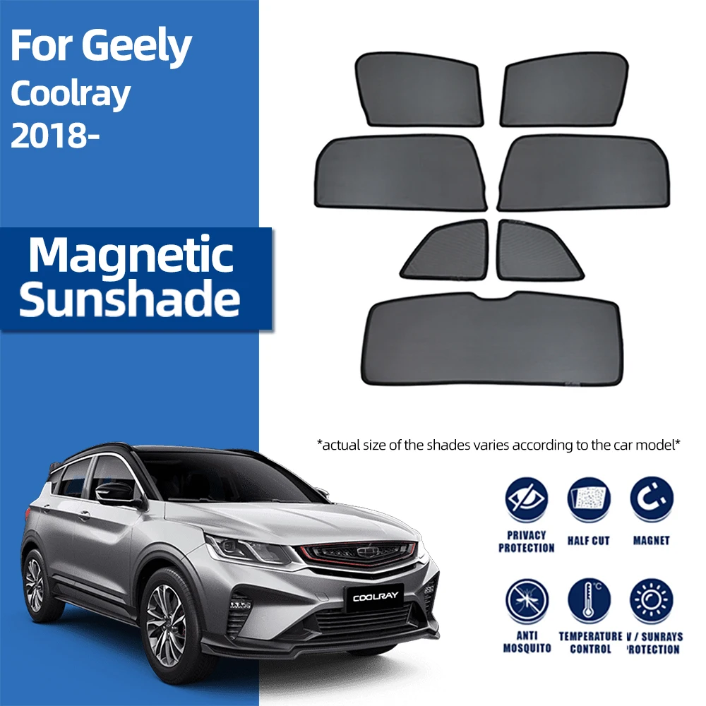 For Geely Coolray SX11 2018-2024 Magnetic Car Rear Side Baby Window SunShade Shield Front Windshield Curtain Sun shade Visor
For Geely Coolray SX11 2018-2024 Magnetic Car Rear Side Baby Window SunShade Shield Front Windshield Curtain Sun shade Visor