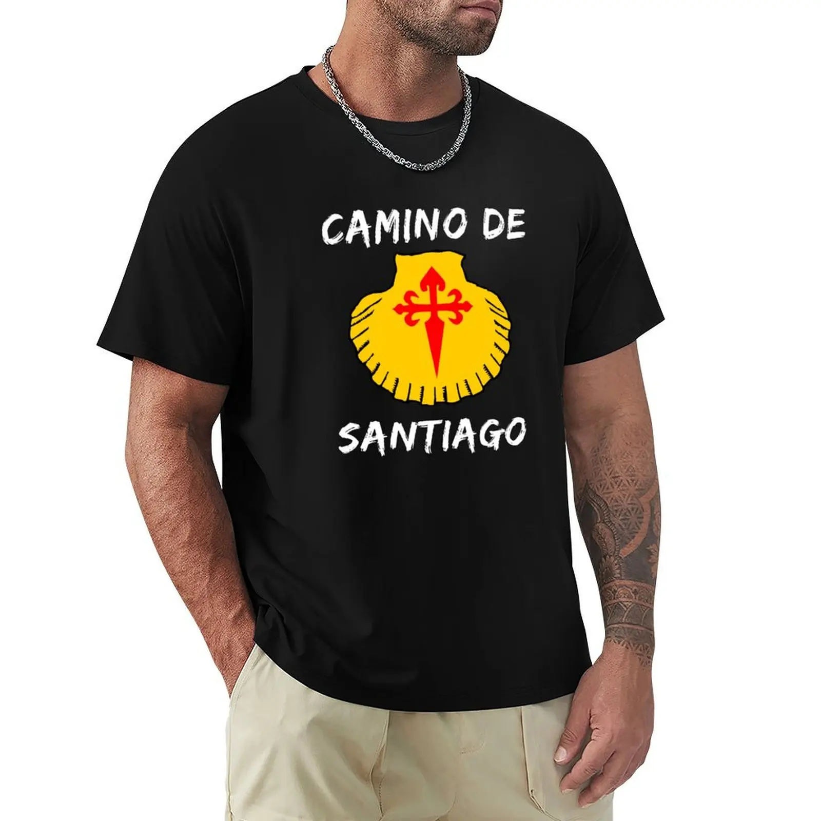 Buen Camino de Santiago. Compostela Peregrino T-Shirt cotton graphic tees anime t shirts oversized t shirts for men
Buen Camino de Santiago. Compostela Peregrino T-Shirt cotton graphic tees anime t shirts oversized t shirts for men