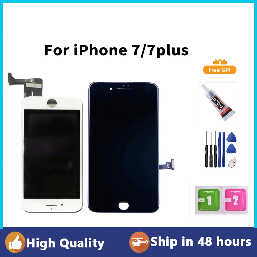 ЖК-экран для iPhone 7 Plus ЖК-экран сенсорный дигитайзер для iPhone 7 ЖК-дисплей Замена
ЖК-экран для iPhone 7 Plus ЖК-экран сенсорный дигитайзер для iPhone 7 ЖК-дисплей Замена