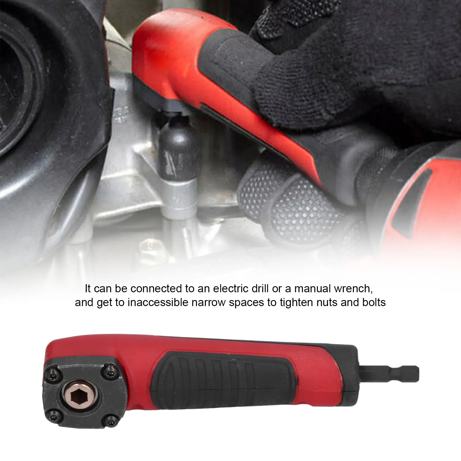 Shockwave Right Angle Adapter Multifunctional Red 90 Degree Driver Drill Adapter Shockwave Right Angle Drill Adapter
Shockwave Right Angle Adapter Multifunctional Red 90 Degree Driver Drill Adapter Shockwave Right Angle Drill Adapter