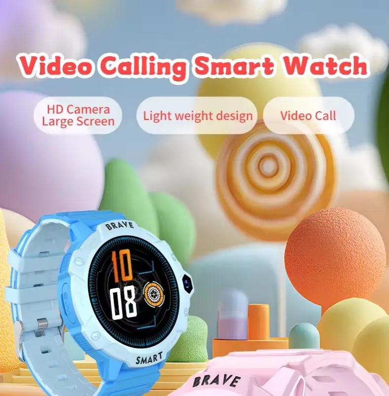 4G Kids Smart Watch with Camera WiFi GPS location Tracker SOS video call 500mAh IP68 Waterproof Children smartWatch T75
4G Kids Smart Watch with Camera WiFi GPS location Tracker SOS video call 500mAh IP68 Waterproof Children smartWatch T75