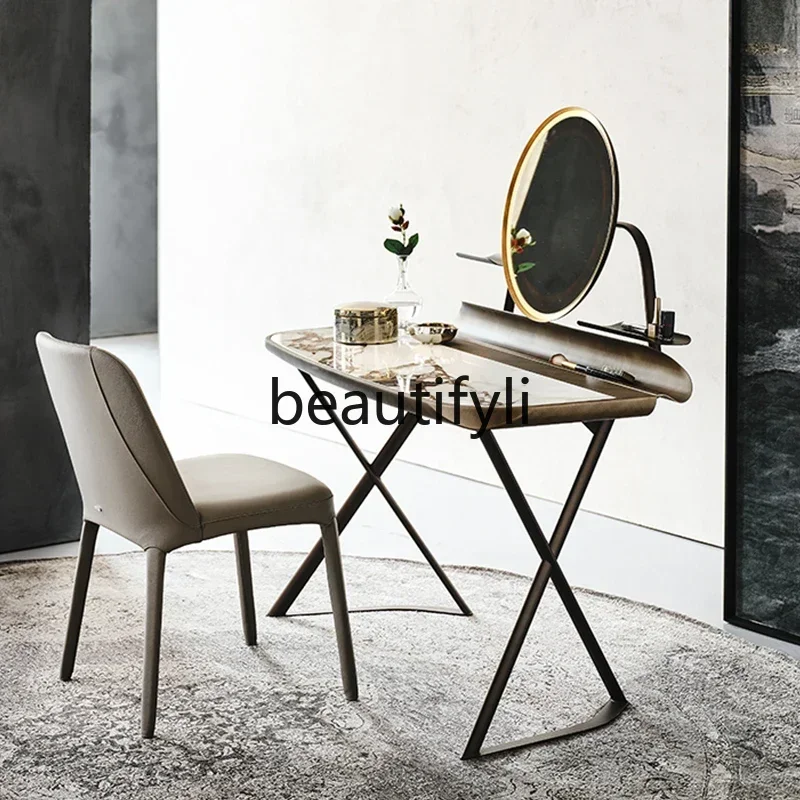Asmt14 New Light luxury minimalist dresser rock slab dressing table bedroom high-end dressing table table desk
Asmt14 New Light luxury minimalist dresser rock slab dressing table bedroom high-end dressing table table desk