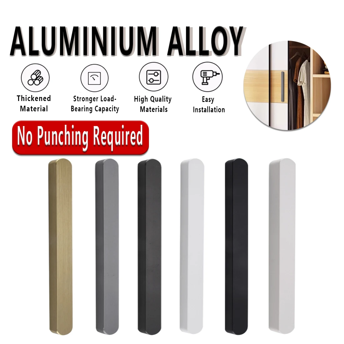 Self Adhesive Handles Alu Wardrobe Cabinet Knob Drawer Door Pull Handle 180mm Aluminum Alloy Push Pulls Handles
Self Adhesive Handles Alu Wardrobe Cabinet Knob Drawer Door Pull Handle 180mm Aluminum Alloy Push Pulls Handles