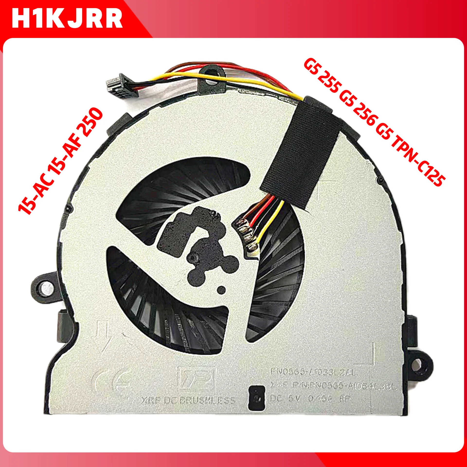 Новый оригинальный охлаждающий вентилятор для ноутбука HP 15-AC 15-AF 250 G5 255 G5 256 G5 TPN-C125 вентилятор
Новый оригинальный охлаждающий вентилятор для ноутбука HP 15-AC 15-AF 250 G5 255 G5 256 G5 TPN-C125 вентилятор