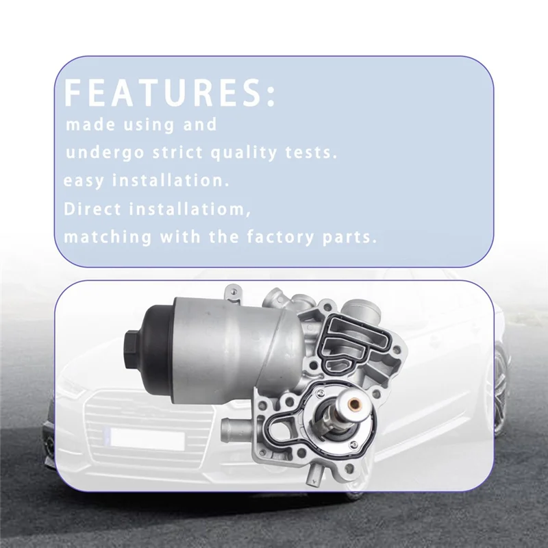 Highly Recommended Engine Oil Filter Base Assembly Aluminum Modified Oil Filter Housing Assembly 059115389P 059115389K For Volks
Highly Recommended Engine Oil Filter Base Assembly Aluminum Modified Oil Filter Housing Assembly 059115389P 059115389K For Volks
