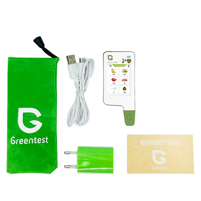 Greentest ECO-6 Digital Food Nitrate Tester Concentration Meter Analyzer Fruit /Vegetable/Meat/Fish/Radiations Easy To Use White
Greentest ECO-6 Digital Food Nitrate Tester Concentration Meter Analyzer Fruit /Vegetable/Meat/Fish/Radiations Easy To Use White