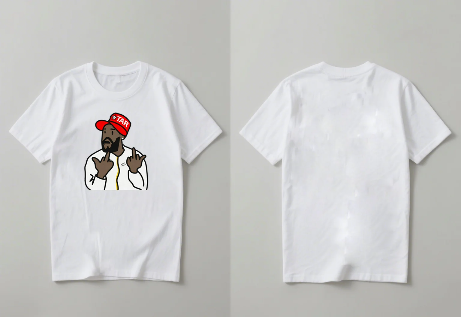 The latest 2025 fashion trend cartoon avatar printed short-sleeved T-shirt, suitable for both men and women
The latest 2025 fashion trend cartoon avatar printed short-sleeved T-shirt, suitable for both men and women