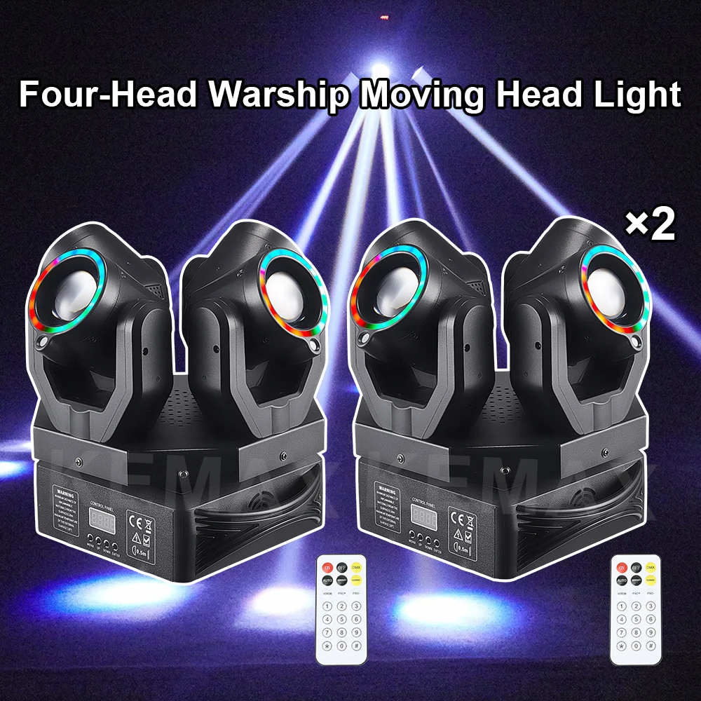 2PCS LED Moving Head Disco Lights 150W Remote Control Beam DJ Party Light RGBW DMX Mobile Head Stage Lighting For Nightclub Home
2PCS LED Moving Head Disco Lights 150W Remote Control Beam DJ Party Light RGBW DMX Mobile Head Stage Lighting For Nightclub Home