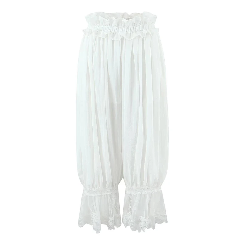 YENKYE сексуальные кружевные лоскутные белые шаровары с эластичной резинкой на талии для женщин 2026 праздничные повседневные свободные летние брюки
YENKYE сексуальные кружевные лоскутные белые шаровары с эластичной резинкой на талии для женщин 2026 праздничные повседневные свободные летние брюки