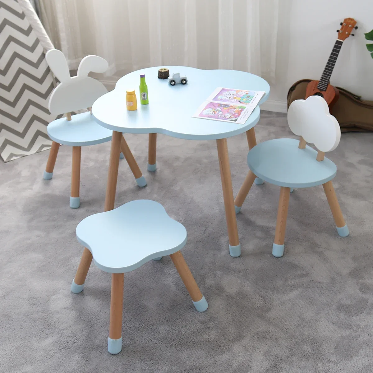 Children' Furniture Sets Wooden Play Table Chair Set for Kids Toddler Bluey Table and Chair Girl Bedroom Set for Parties Hot sal
Children' Furniture Sets Wooden Play Table Chair Set for Kids Toddler Bluey Table and Chair Girl Bedroom Set for Parties Hot sal