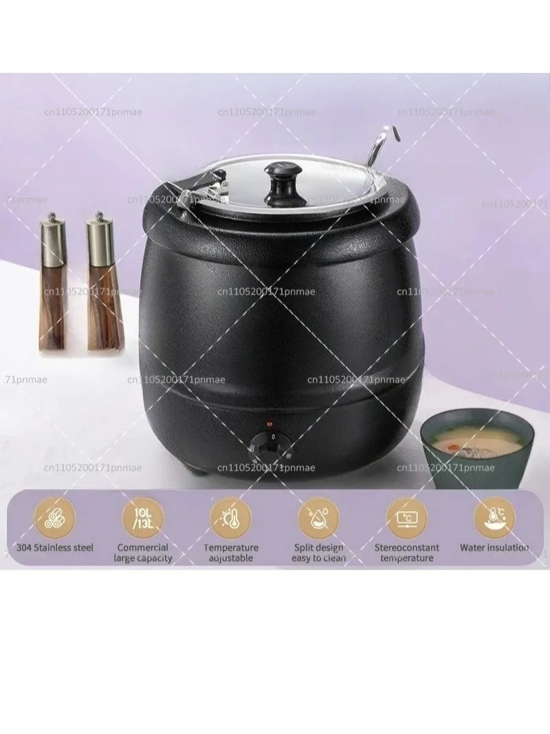 10L Electric Soup Warmer Hot Food Dispenser for Buffet Restaurant Catering
10L Electric Soup Warmer Hot Food Dispenser for Buffet Restaurant Catering