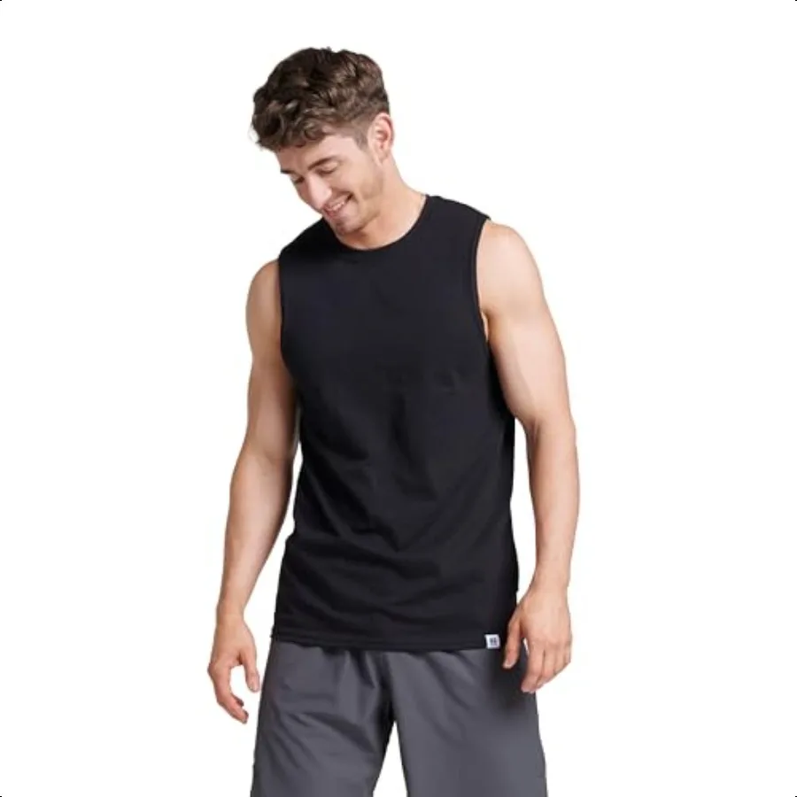 Men's DriPower Cotton Blend Sleevel Muscle Shirts Moisture Wicking Odor Protection UPF 30+ Sizes S4X
Men's DriPower Cotton Blend Sleevel Muscle Shirts Moisture Wicking Odor Protection UPF 30+ Sizes S4X