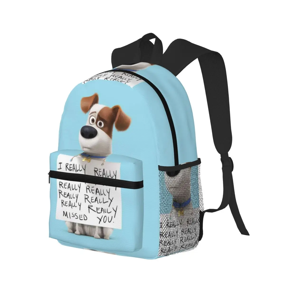 Animated Film The Secret Life Of Pets Jack Russell Terrier Dog Student Backpack School Bag Daypack for Bookbag Shoulder Bags
Animated Film The Secret Life Of Pets Jack Russell Terrier Dog Student Backpack School Bag Daypack for Bookbag Shoulder Bags