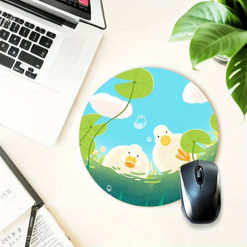 Scener Anime Cute Duck Circle small mouse pad desk pad rubber antislip edge locking laptop office mat pc accessories gaming mats
Scener Anime Cute Duck Circle small mouse pad desk pad rubber antislip edge locking laptop office mat pc accessories gaming mats