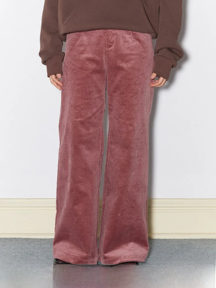 Dorydory Original Design Berry Colored Corduroy Pants Women's Casual Wide Leg Autumn Winter Trousers Polyester 100%
Dorydory Original Design Berry Colored Corduroy Pants Women's Casual Wide Leg Autumn Winter Trousers Polyester 100%