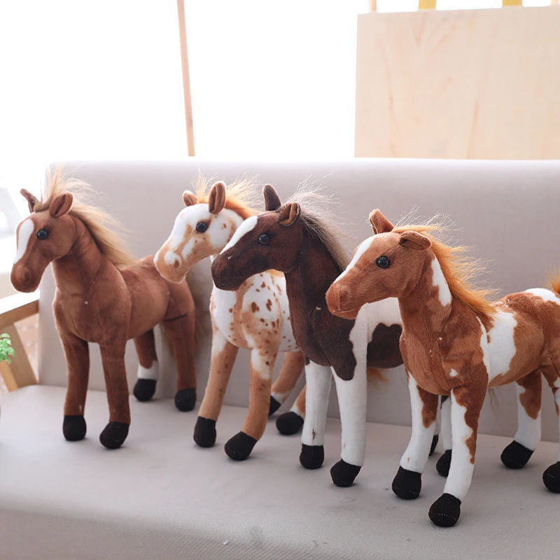 30/40cm Simulation Horse Plush Toys Cute Stuffed Animal Zebra Doll Soft Realistic Horse Toy Photography Props Kids Birthday Gift
30/40cm Simulation Horse Plush Toys Cute Stuffed Animal Zebra Doll Soft Realistic Horse Toy Photography Props Kids Birthday Gift