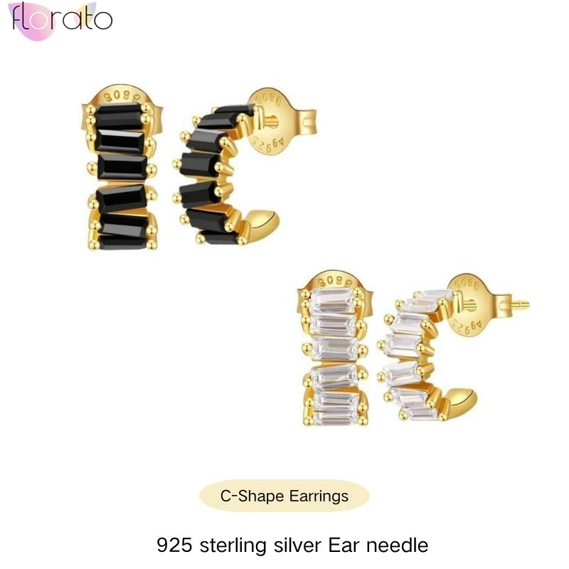 925 Sterling Silver Needle Irregular Geometric Zircon Stud Earrings for Women 2024 New Sparkling Piercing Earrings Party Jewelry
925 Sterling Silver Needle Irregular Geometric Zircon Stud Earrings for Women 2024 New Sparkling Piercing Earrings Party Jewelry