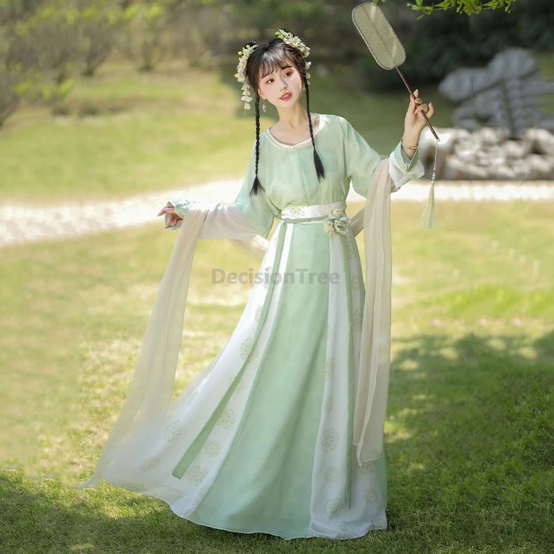 2025 simple literature art hanfu chinese tang dynasty characteristic round neck robe suit sweet lively fairy printed retro hanfu
2025 simple literature art hanfu chinese tang dynasty characteristic round neck robe suit sweet lively fairy printed retro hanfu