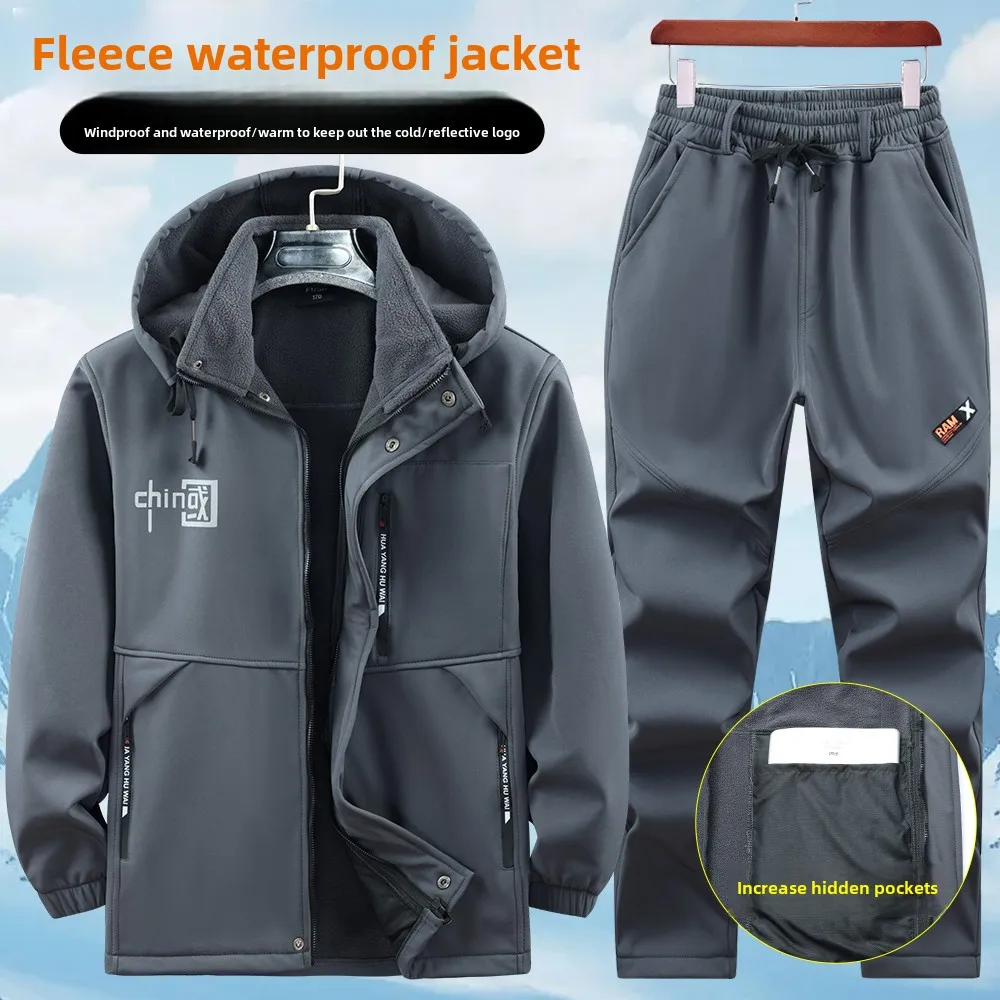 Утепленный флисовый рабочий костюм для мужчин: зимний, водонепроницаемый, износостойкий, теплый, ветрозащитный, для защиты на производстве
Утепленный флисовый рабочий костюм для мужчин: зимний, водонепроницаемый, износостойкий, теплый, ветрозащитный, для защиты на производстве