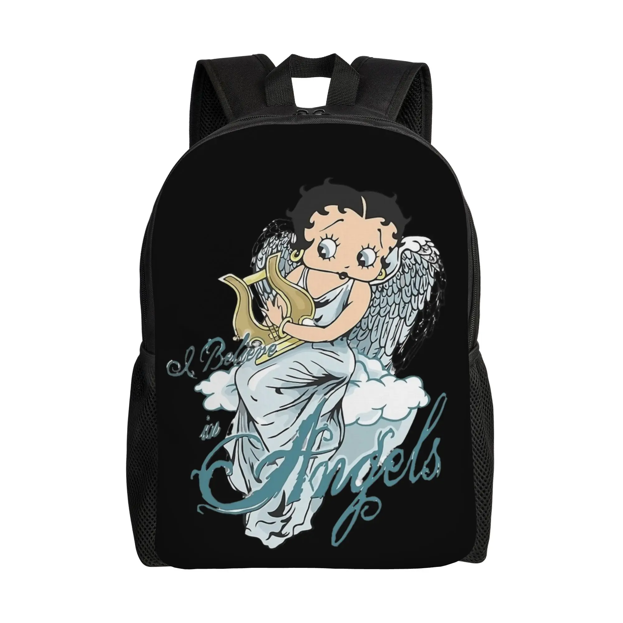 Рюкзак B-Betty Boops Angels для мужчин, женщин, подростков, студентов, для походов, путешествий, повседневного использования, для ноутбука, компьютера, из прочной ткани
Рюкзак B-Betty Boops Angels для мужчин, женщин, подростков, студентов, для походов, путешествий, повседневного использования, для ноутбука, компьютера, из прочной ткани