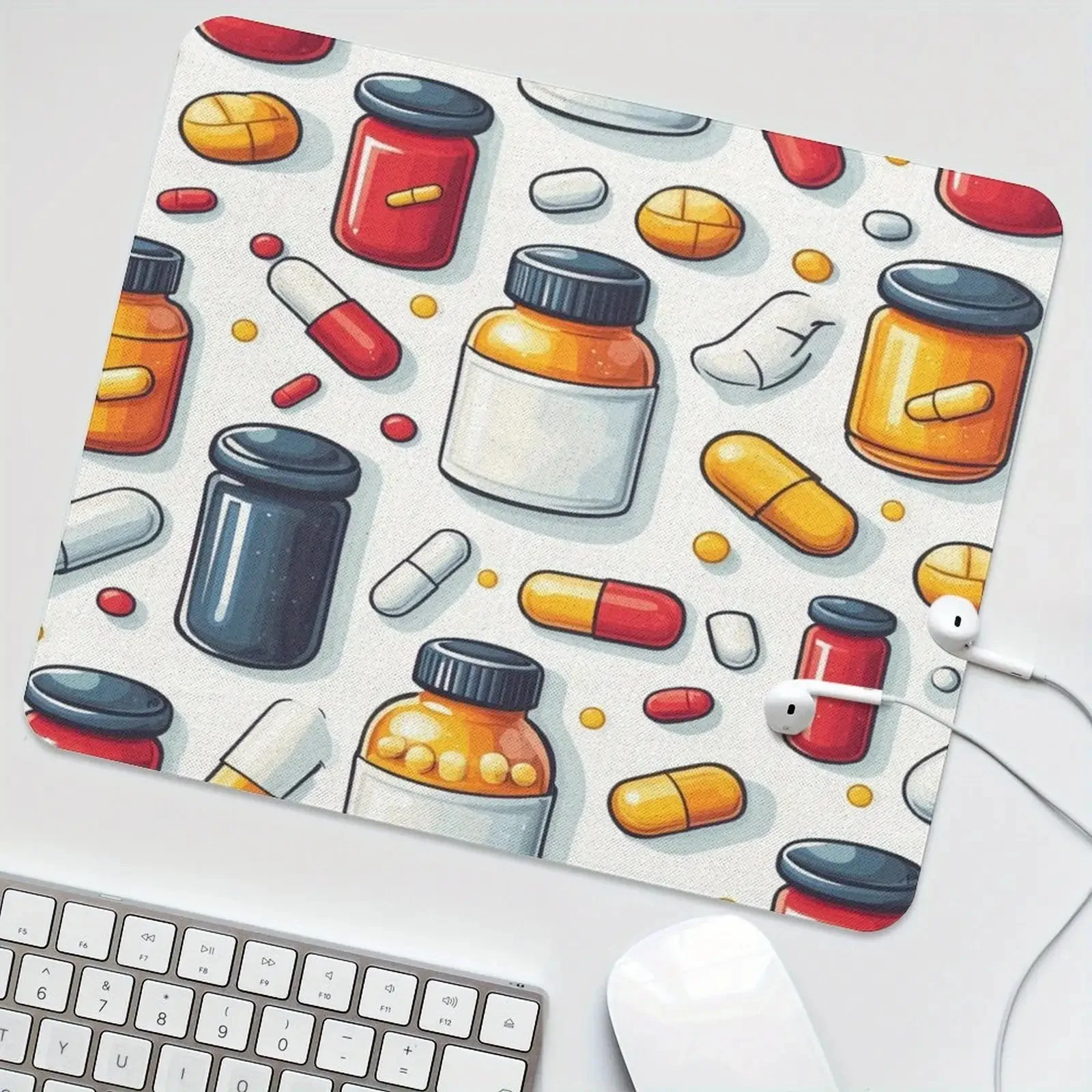 The medical-themed mousepad is anti-slip and suitable for the decoration of small computer accessories in pharmacies and offices
The medical-themed mousepad is anti-slip and suitable for the decoration of small computer accessories in pharmacies and offices