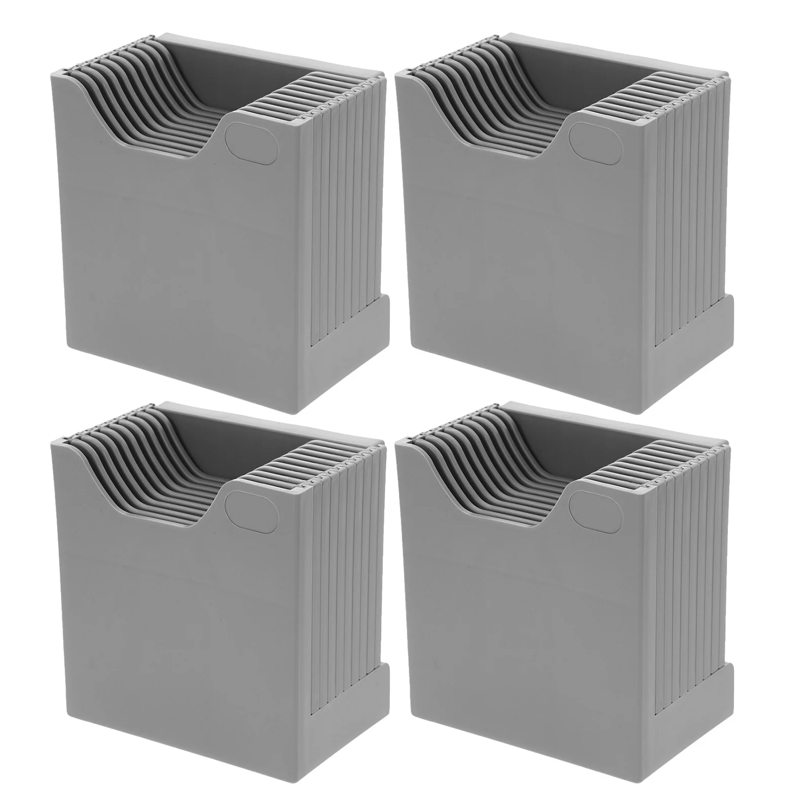 4Pcs Time Cards Rack Vertical Card Holder Retractable Plastic Attendance Punch Card Organizer Storage Stand for Factory
4Pcs Time Cards Rack Vertical Card Holder Retractable Plastic Attendance Punch Card Organizer Storage Stand for Factory