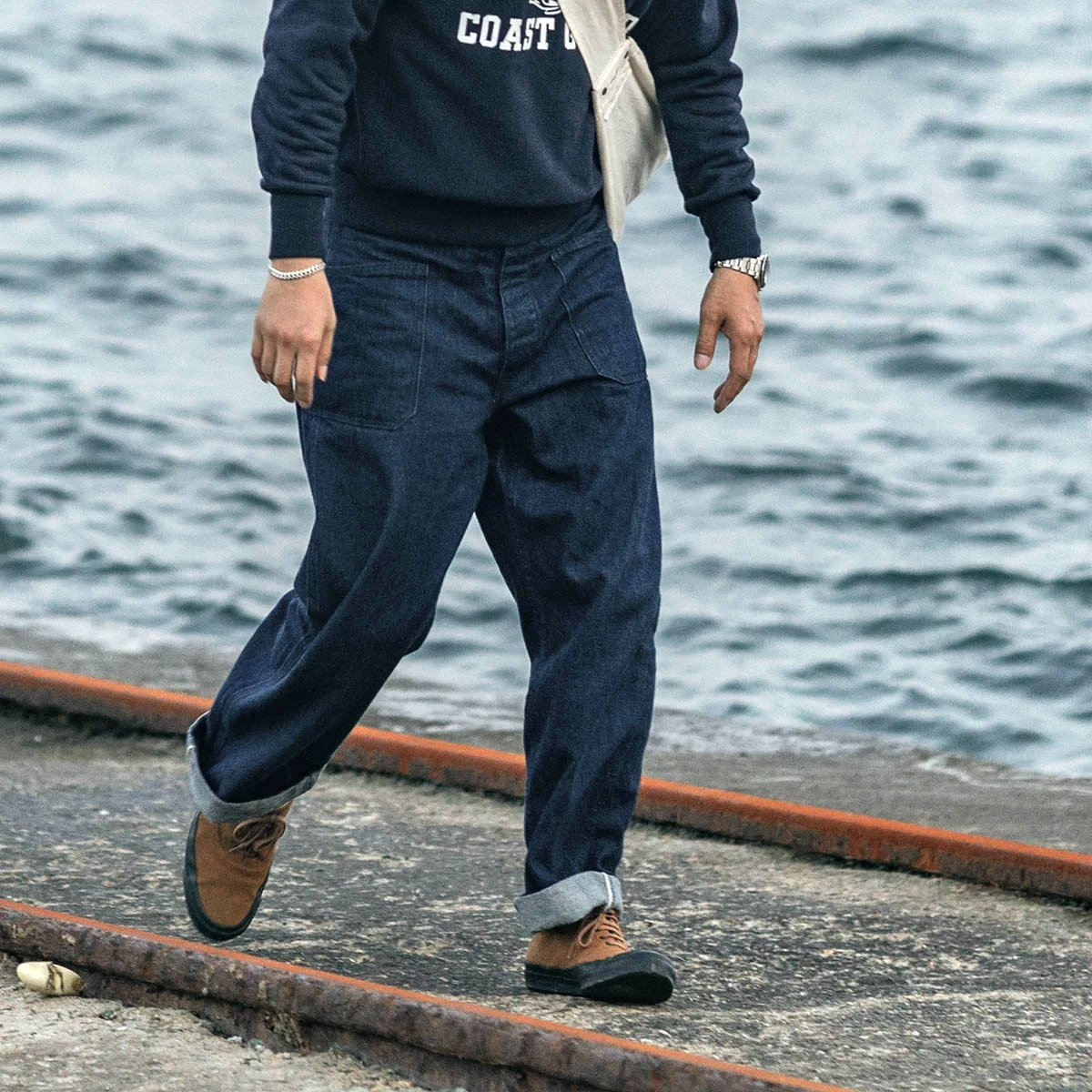 Rugged Bronson 1917 Original Dungaree Work Pants Men's Color Red Ear Jeans Casual Loose Straight Leg Long Trousers
Rugged Bronson 1917 Original Dungaree Work Pants Men's Color Red Ear Jeans Casual Loose Straight Leg Long Trousers