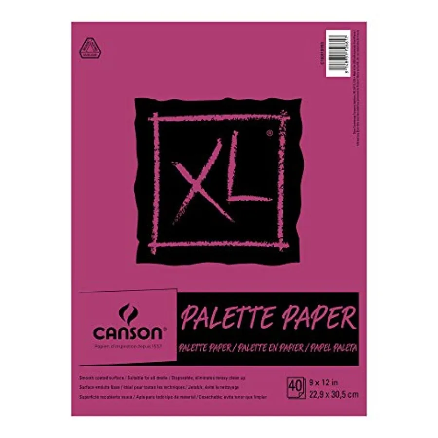 Disposable Palette 40 Sheet Pad Acrylics - 9 X 12
Disposable Palette 40 Sheet Pad Acrylics - 9 X 12