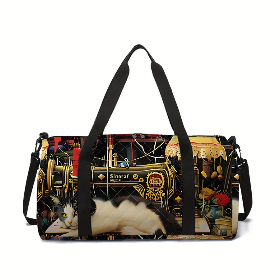 Cat Pattern Large Capacity Luggage Bag for Boy/Girl Best Gift 3D Cartoon Travel Duffels Outdoor Fitness Bag for Children
Cat Pattern Large Capacity Luggage Bag for Boy/Girl Best Gift 3D Cartoon Travel Duffels Outdoor Fitness Bag for Children