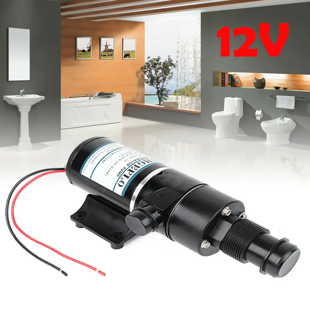 RV Macerator Pump 12V, Quick-Release Self-Priming Macerator Pump for RV, RV Waste Water Pump Self-Priming Sewer Pump
RV Macerator Pump 12V, Quick-Release Self-Priming Macerator Pump for RV, RV Waste Water Pump Self-Priming Sewer Pump