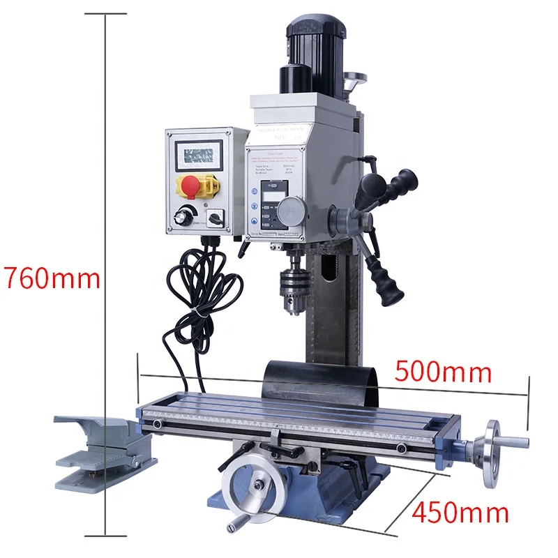 TCV30 1.5 Horsepower 7x 27 Inch High Precision Vertical Micro Milling Machine Manual Metal Drilling and Milling Machine
TCV30 1.5 Horsepower 7x 27 Inch High Precision Vertical Micro Milling Machine Manual Metal Drilling and Milling Machine