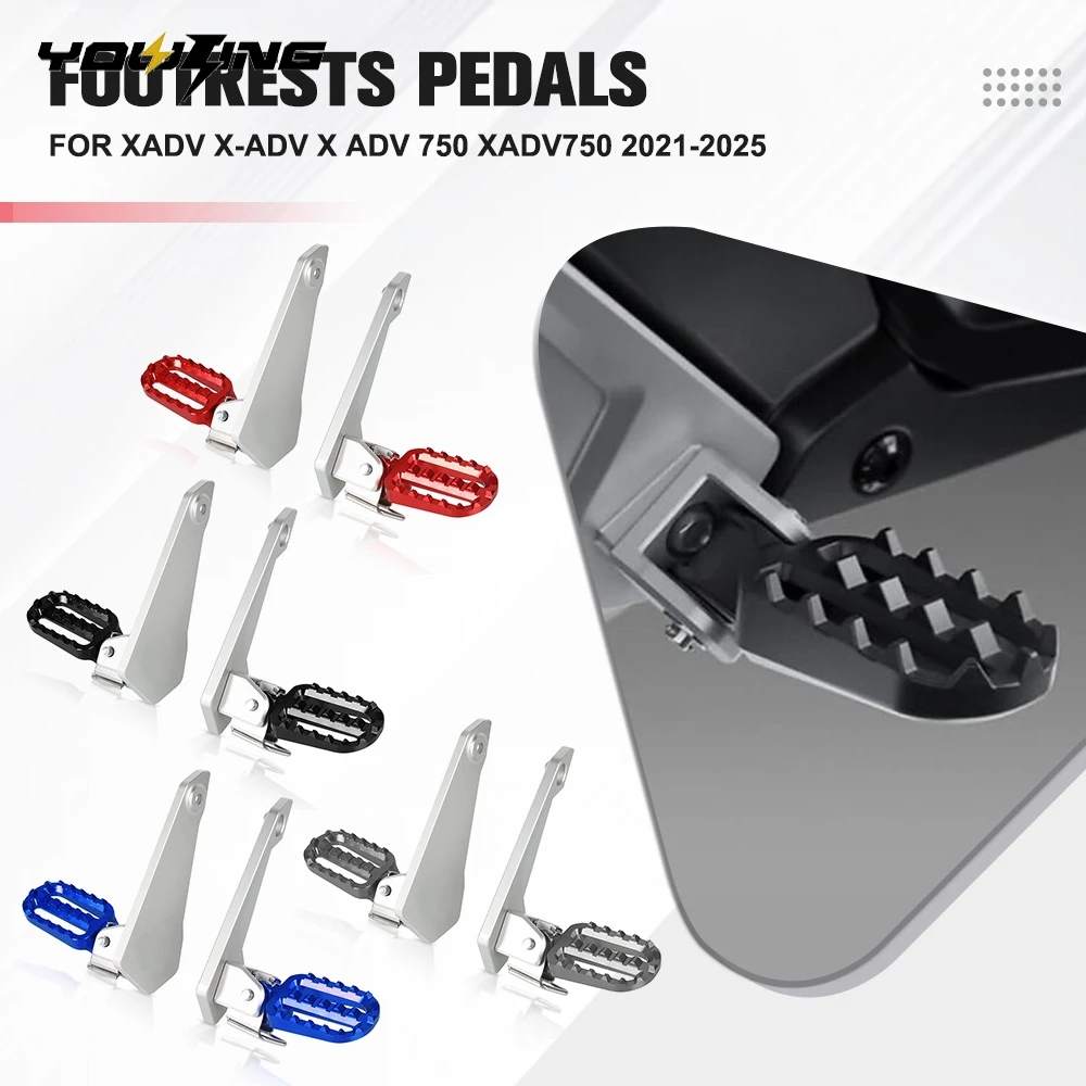 Motorcycle Rear Foot Pegs Folding Footrest Passenger Accessories For HONDA XADV X-ADV X ADV 750 XADV750 2021 2022 2023 2024 2025
Motorcycle Rear Foot Pegs Folding Footrest Passenger Accessories For HONDA XADV X-ADV X ADV 750 XADV750 2021 2022 2023 2024 2025