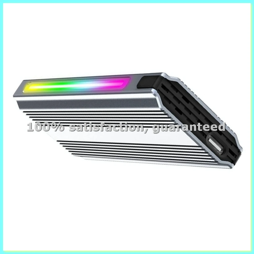 USB Type C RGB M 2 Enclosure Aluminum M2 SSD Case USB Type-C 3.1 10Gbps Solid State Dual Protocol Hard Drive Box-ABFT
USB Type C RGB M 2 Enclosure Aluminum M2 SSD Case USB Type-C 3.1 10Gbps Solid State Dual Protocol Hard Drive Box-ABFT