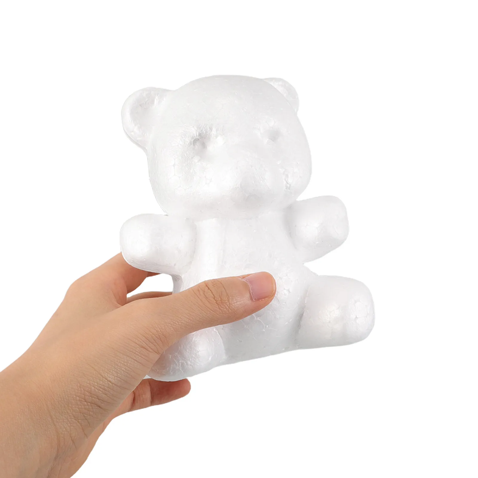 10Pcs Blank Foam Bear 12Cm White Polystyrene Craft Bear for DIY Painting Decorating Crafting Family Art Projects Creative
10Pcs Blank Foam Bear 12Cm White Polystyrene Craft Bear for DIY Painting Decorating Crafting Family Art Projects Creative
