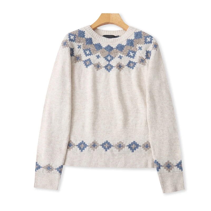 Women's Faion Long Sve Knitted Sweater Stand Collar Diamond Pattern Thi Loose Winter Top Love Ele Sle 2025 Winter
Women's Faion Long Sve Knitted Sweater Stand Collar Diamond Pattern Thi Loose Winter Top Love Ele Sle 2025 Winter