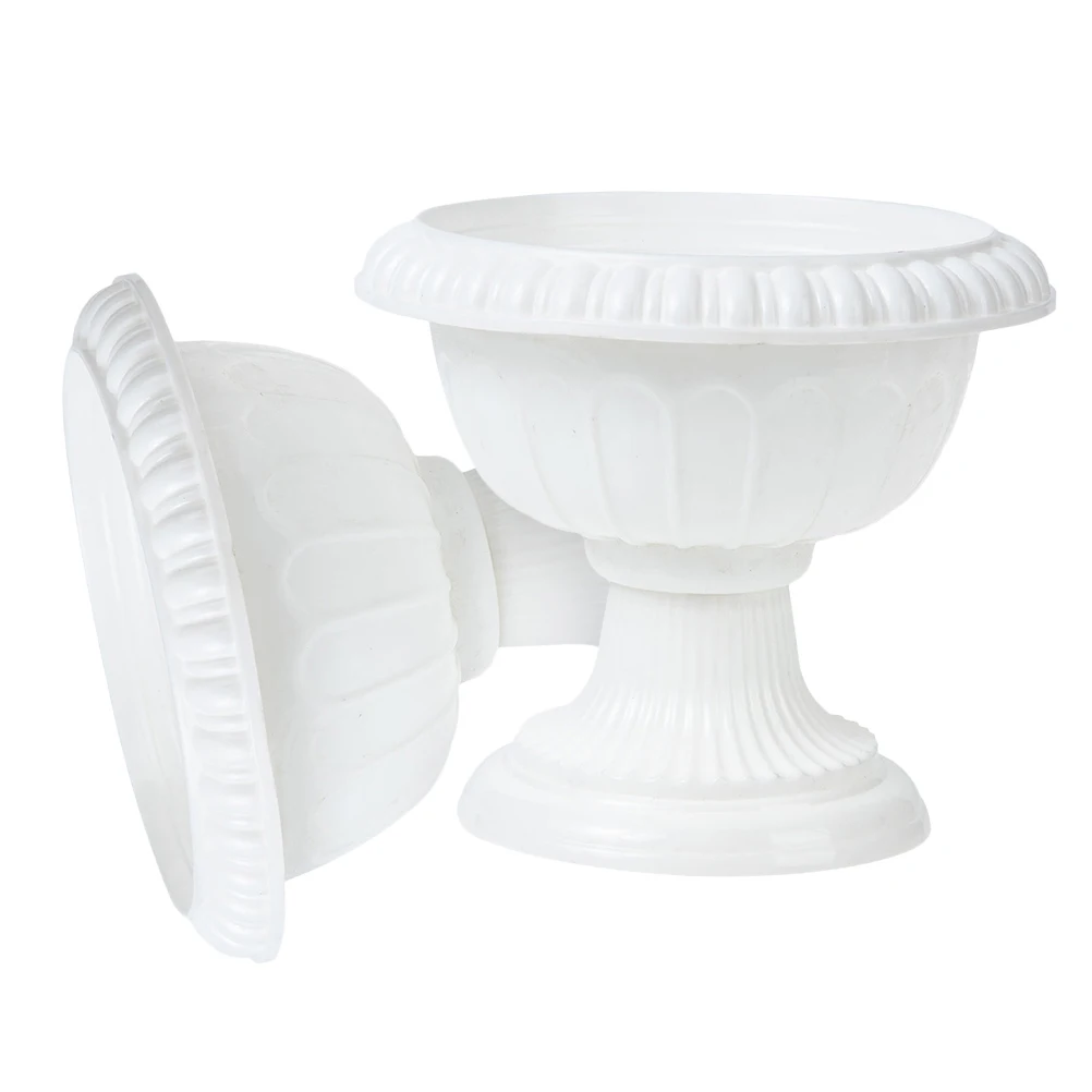 2pcs Wedding Flower Pot Plastic Vintage European Style Planter Outdoor Garden Container Roman Vase Retro Plant Decorative
2pcs Wedding Flower Pot Plastic Vintage European Style Planter Outdoor Garden Container Roman Vase Retro Plant Decorative