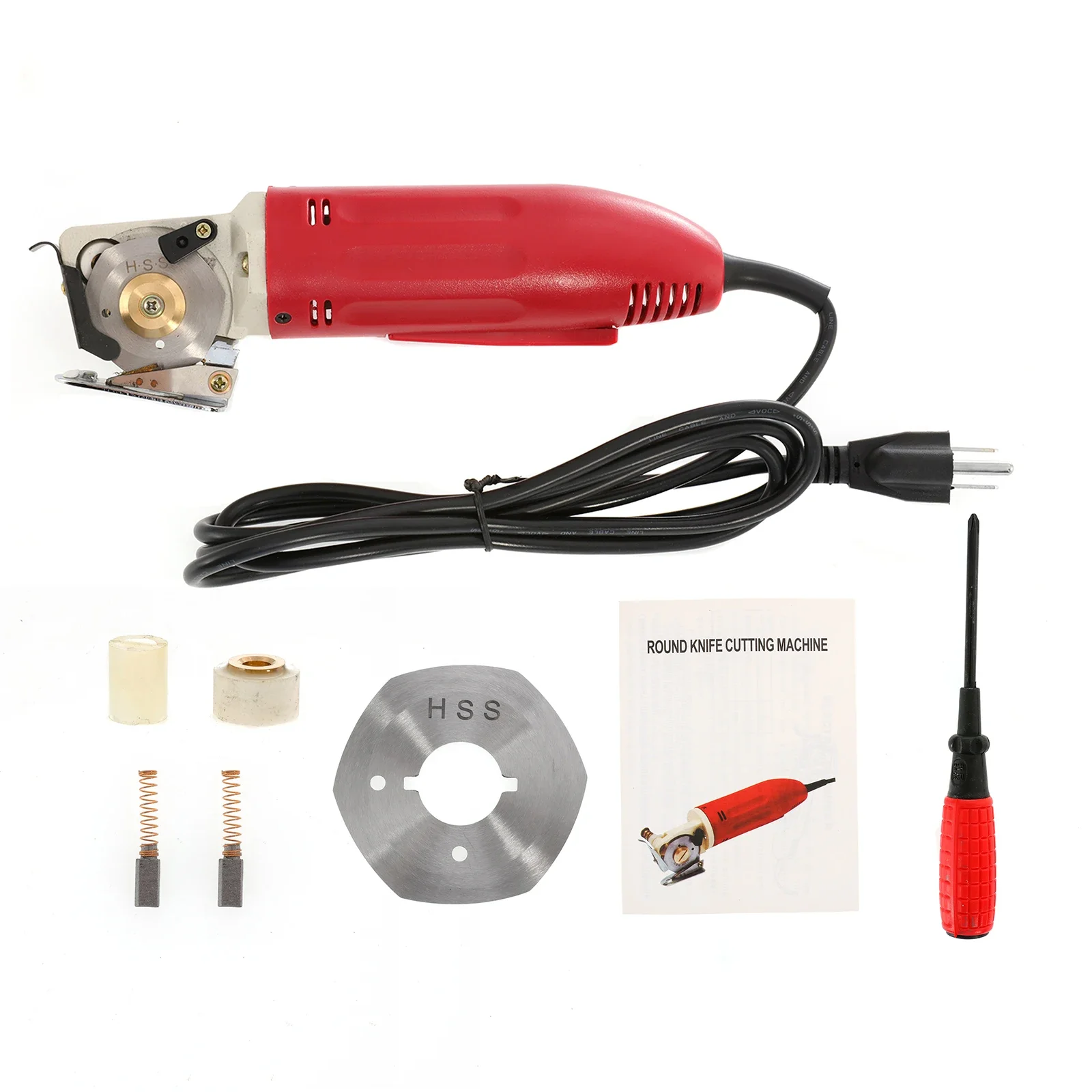 110V/220V Handled Electric Round Scissors Electric Scissors Shear Cloth Cutter Fabric Cutting Machine Kit Cutting Tools
110V/220V Handled Electric Round Scissors Electric Scissors Shear Cloth Cutter Fabric Cutting Machine Kit Cutting Tools