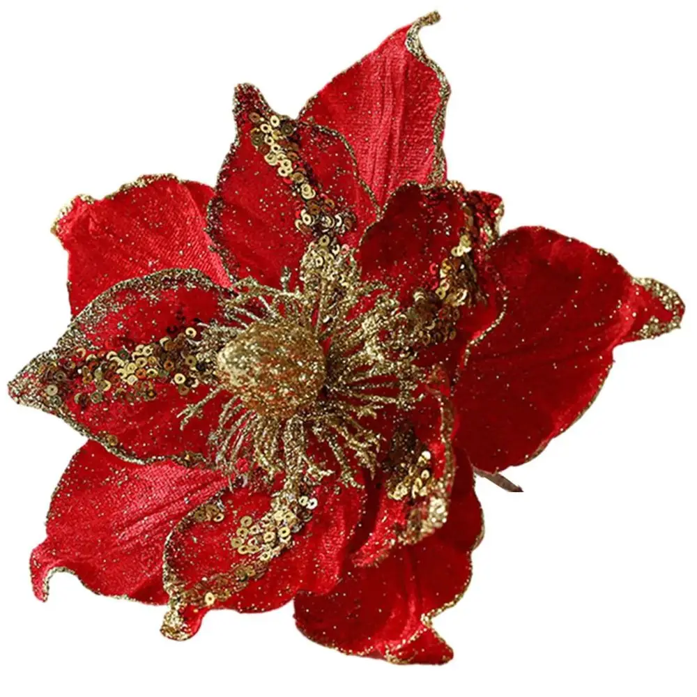 Creative DIY Christmas Flower Pendants Multi-layer Handmade Simulated Xmas Flower Cloth Xmas Tree Oranments New Year
Creative DIY Christmas Flower Pendants Multi-layer Handmade Simulated Xmas Flower Cloth Xmas Tree Oranments New Year