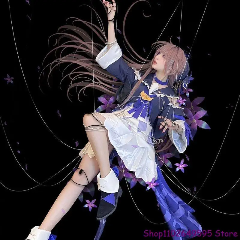 Game Honkai Star Rail Herta Cosplay Plus Size Uniform Suit Black Punk Lolita Dress Cosplay Costume Halloween Party Outfit Women
Game Honkai Star Rail Herta Cosplay Plus Size Uniform Suit Black Punk Lolita Dress Cosplay Costume Halloween Party Outfit Women