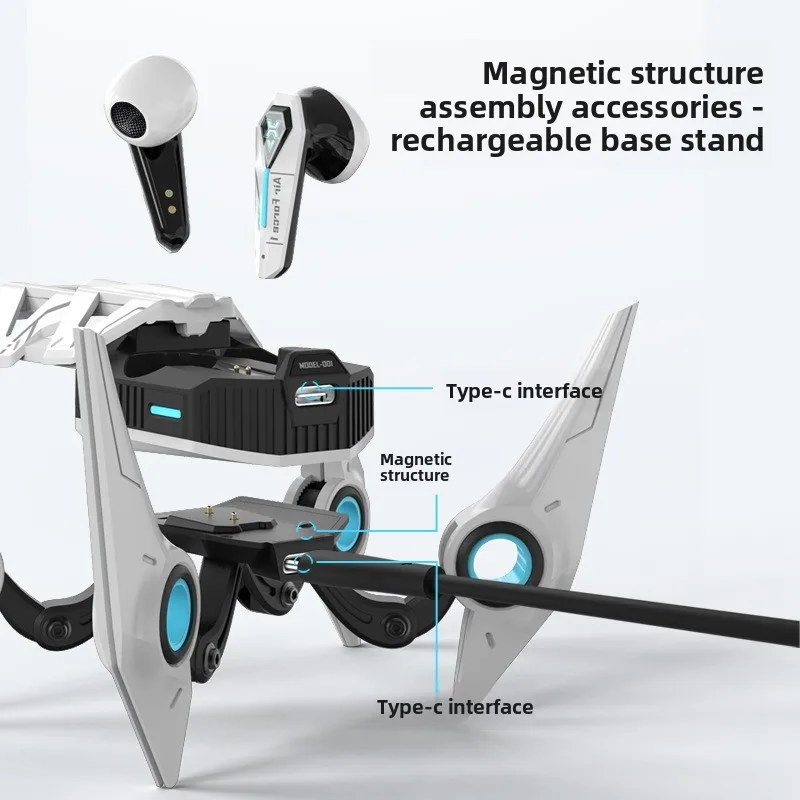 2026 new model, mecha wind bluetooth headset, e-sports game in-ear wireless headset, e-sports professional neck-hanging tide
2026 new model, mecha wind bluetooth headset, e-sports game in-ear wireless headset, e-sports professional neck-hanging tide