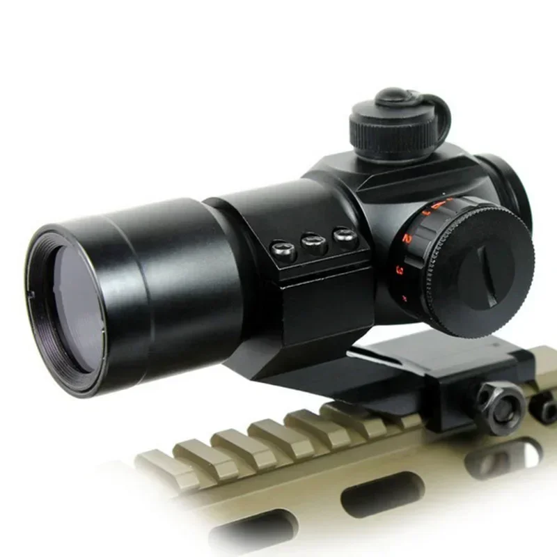 Tactical M3 1x30 Red Dot Sight - All-Metal 20mm Rail Mount Dual Red/Green 4 MOA Fogproof Airsoft Hunting
Tactical M3 1x30 Red Dot Sight - All-Metal 20mm Rail Mount Dual Red/Green 4 MOA Fogproof Airsoft Hunting