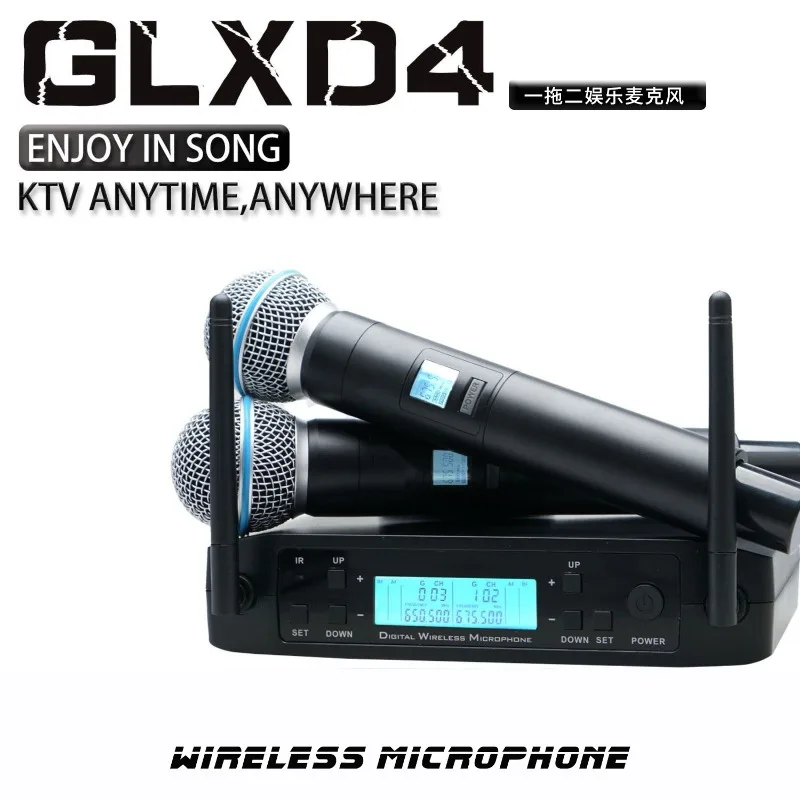 Dual Channel UHF Wireless Microphone System - Infrared Auto-Sync, Type-C 5V Power, Balanced XLR Outputs for Stage/KTV/Conference
Dual Channel UHF Wireless Microphone System - Infrared Auto-Sync, Type-C 5V Power, Balanced XLR Outputs for Stage/KTV/Conference