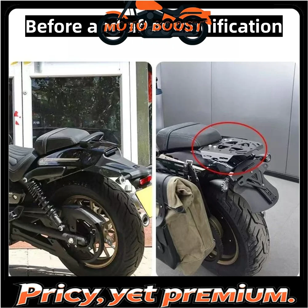 Motorcycle modification parts, stainless steel rear rack, tail box rack, cargo bracket, luggage rack suitable for VOGE CU250
Motorcycle modification parts, stainless steel rear rack, tail box rack, cargo bracket, luggage rack suitable for VOGE CU250
