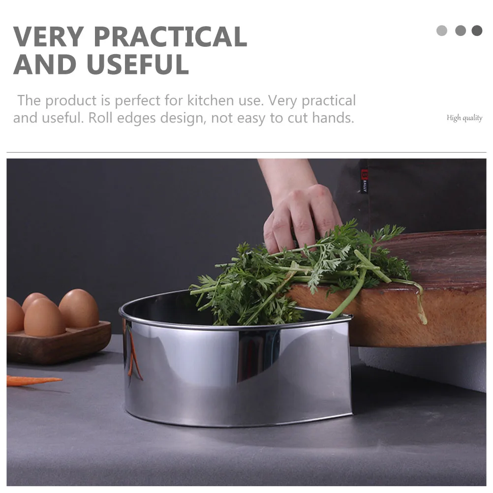 Stainless Steel Cutting Board Waist Bucket Trash Bin Storage Holder for Kitchen Moon Shape Design Roll Edge
Stainless Steel Cutting Board Waist Bucket Trash Bin Storage Holder for Kitchen Moon Shape Design Roll Edge