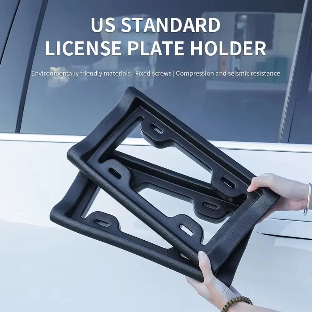 EVA Material License Plate Frame Crashproof Design Black Color Bumper Guard Anti-collision Protective EVA Front Protector
EVA Material License Plate Frame Crashproof Design Black Color Bumper Guard Anti-collision Protective EVA Front Protector